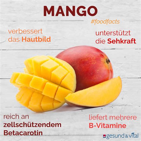 manggo|Mango: Vitamine & Nährwerte der gesunden Frucht